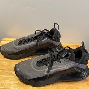 Nike Black and Gray Athletic Shoes